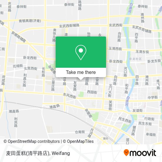 麦田蛋糕(清平路店) map