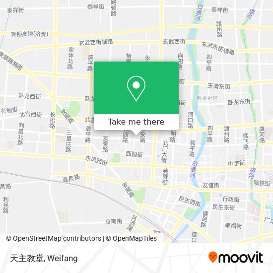 天主教堂 map