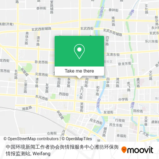 中国环境新闻工作者协会舆情报服务中心潍坊环保舆情报监测站 map