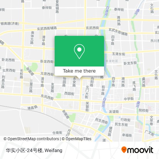 华实小区-24号楼 map