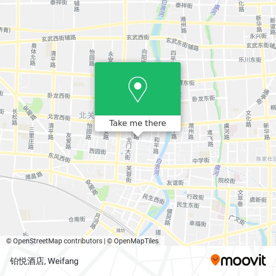 铂悦酒店 map