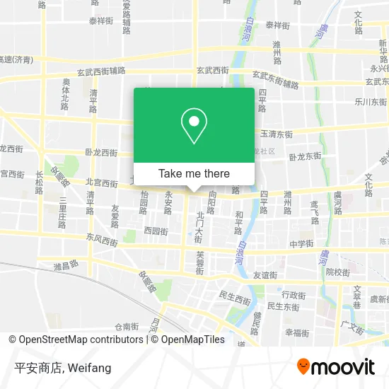 平安商店 map