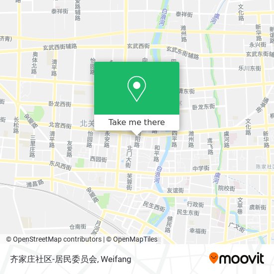 齐家庄社区-居民委员会 map