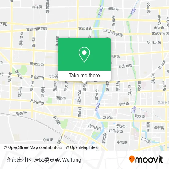 齐家庄社区-居民委员会 map