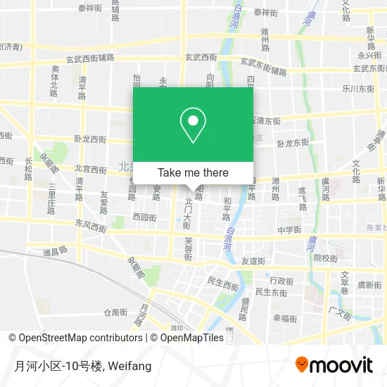月河小区-10号楼 map