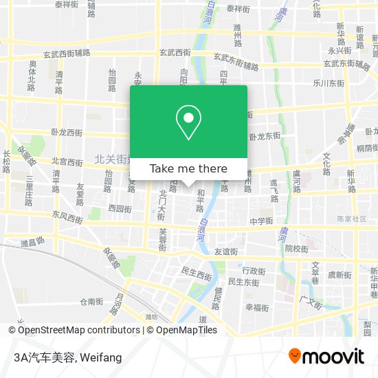 3A汽车美容 map