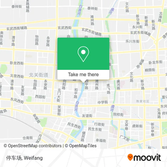 停车场 map