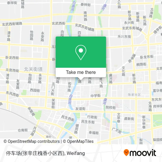 停车场(张辛庄槐香小区西) map