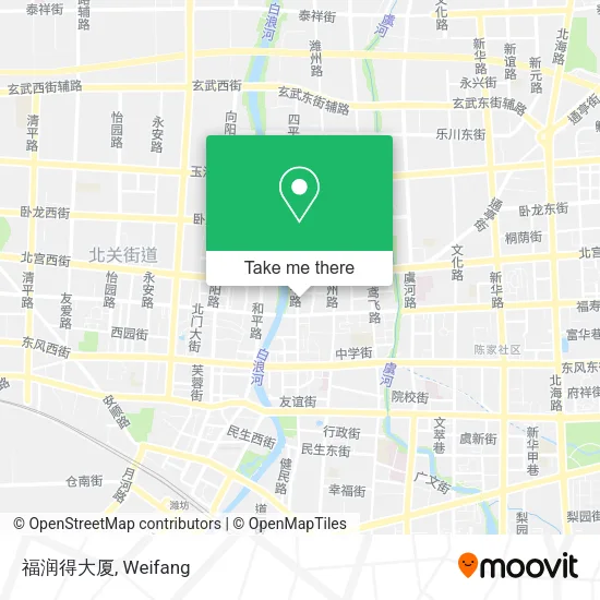 福润得大厦 map