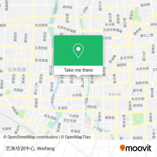 艺海培训中心 map