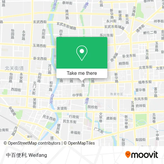 中百便利 map