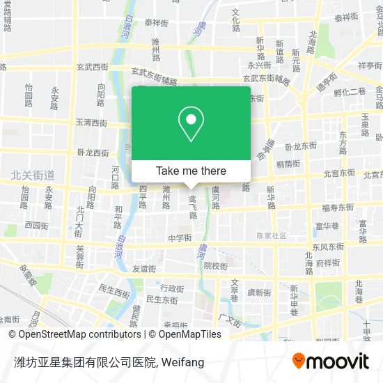 潍坊亚星集团有限公司医院 map