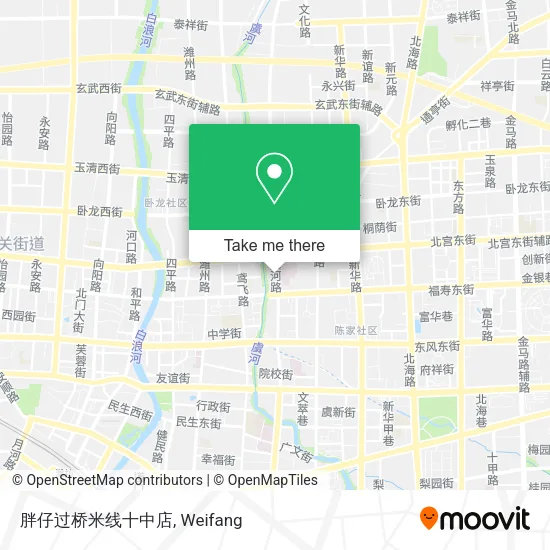 胖仔过桥米线十中店 map