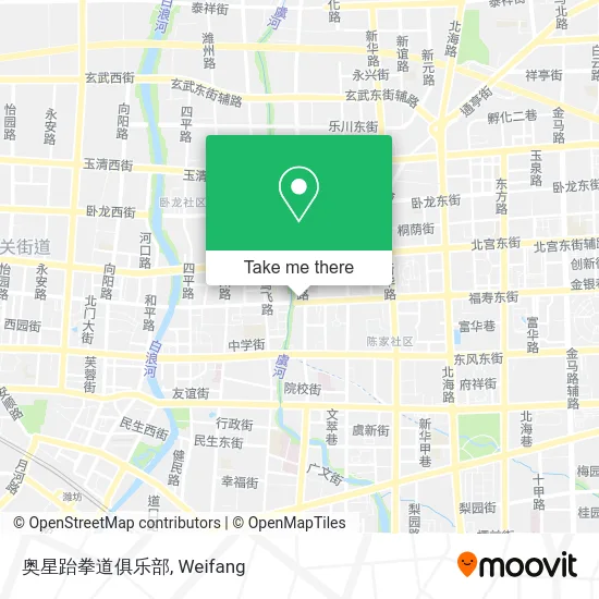 奥星跆拳道俱乐部 map