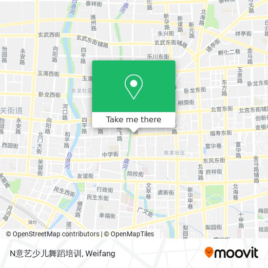 N意艺少儿舞蹈培训 map