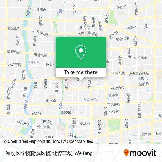 潍坊医学院附属医院-北停车场 map