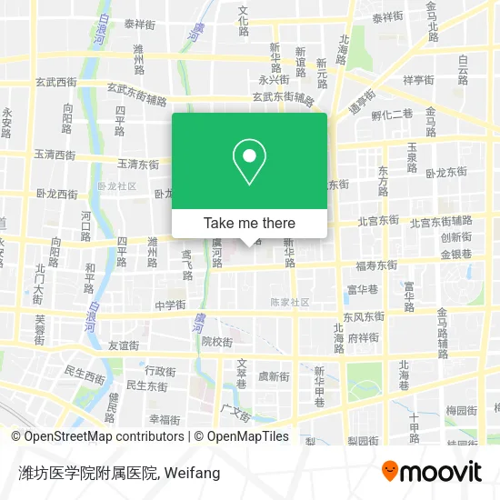潍坊医学院附属医院 map