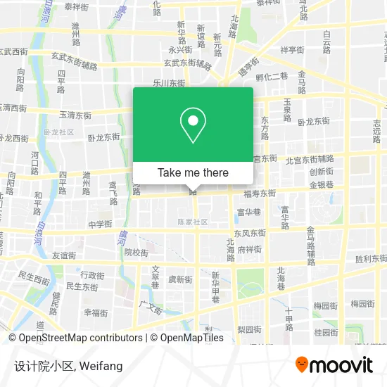 设计院小区 map