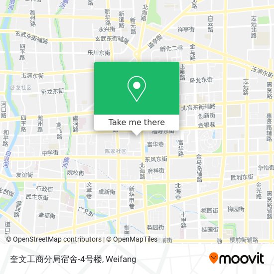 奎文工商分局宿舍-4号楼 map
