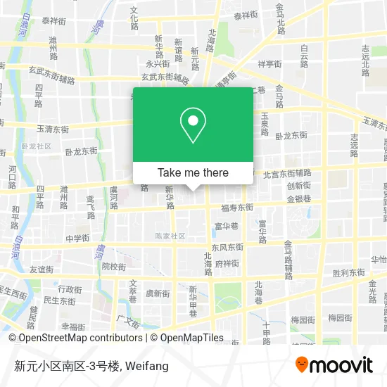 新元小区南区-3号楼 map