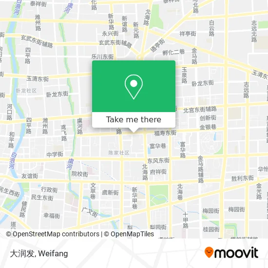 大润发 map