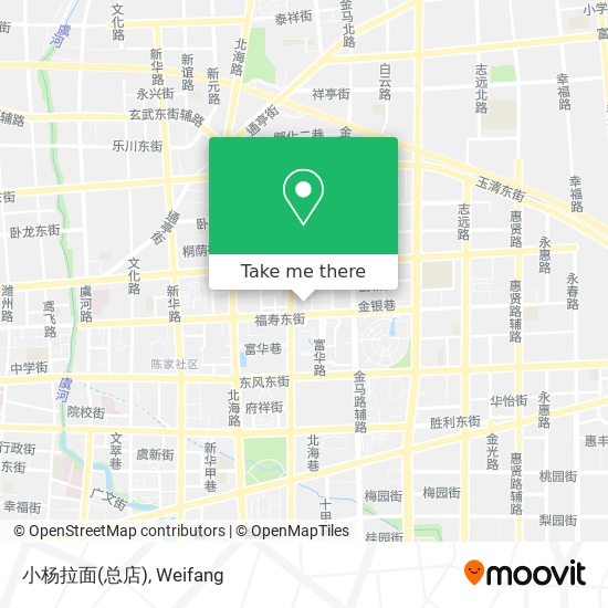 小杨拉面(总店) map