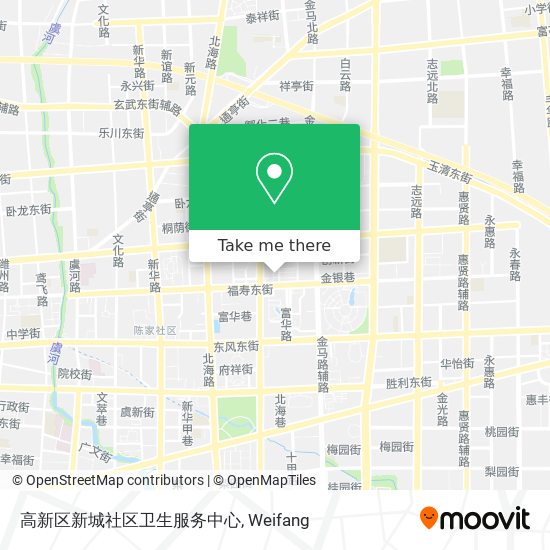高新区新城社区卫生服务中心 map