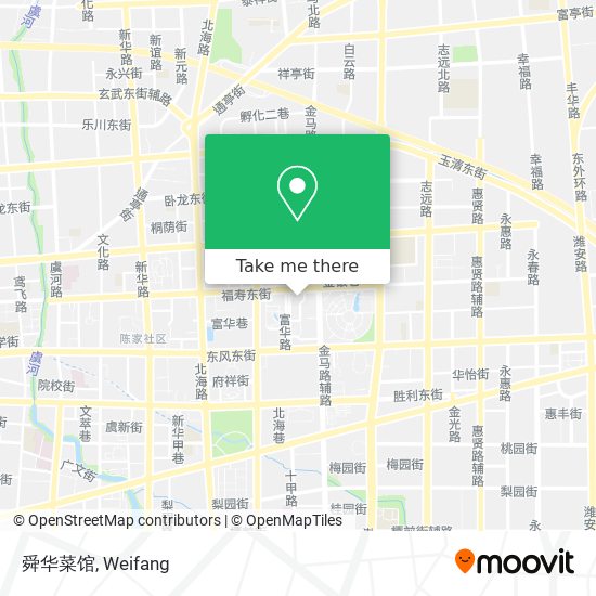 舜华菜馆 map