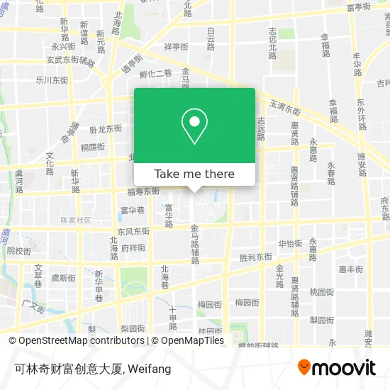 可林奇财富创意大厦 map