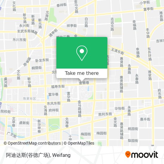 阿迪达斯(谷德广场) map