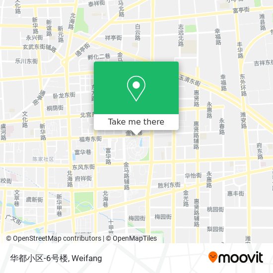 华都小区-6号楼 map