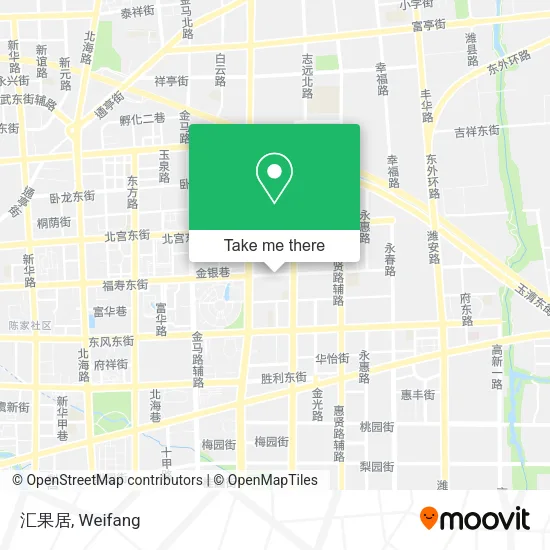 汇果居 map