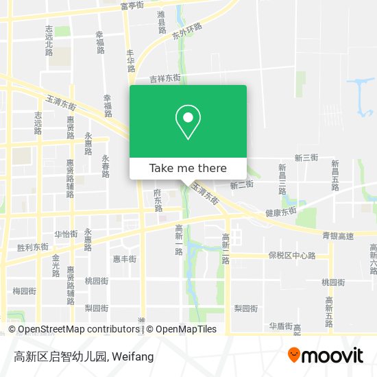 高新区启智幼儿园 map