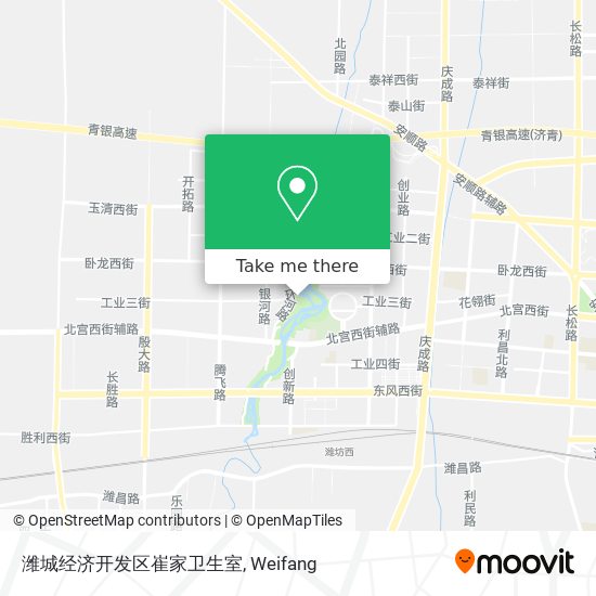 潍城经济开发区崔家卫生室 map