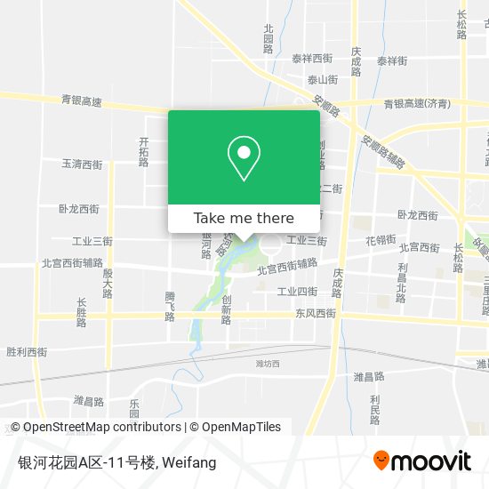 银河花园A区-11号楼 map