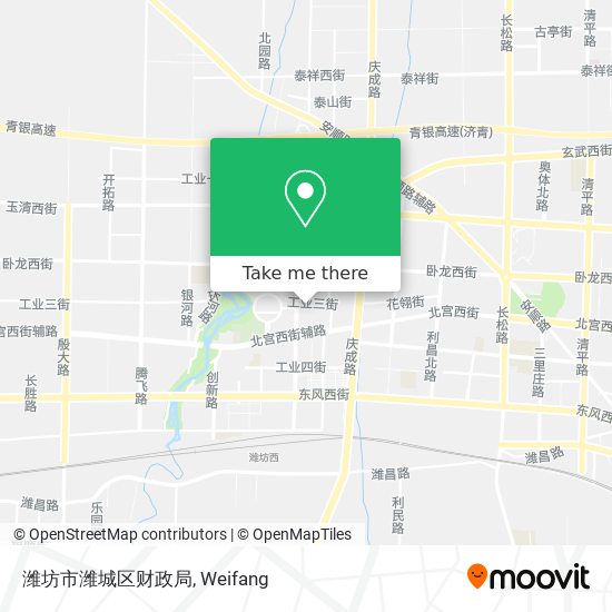 潍坊市潍城区财政局 map