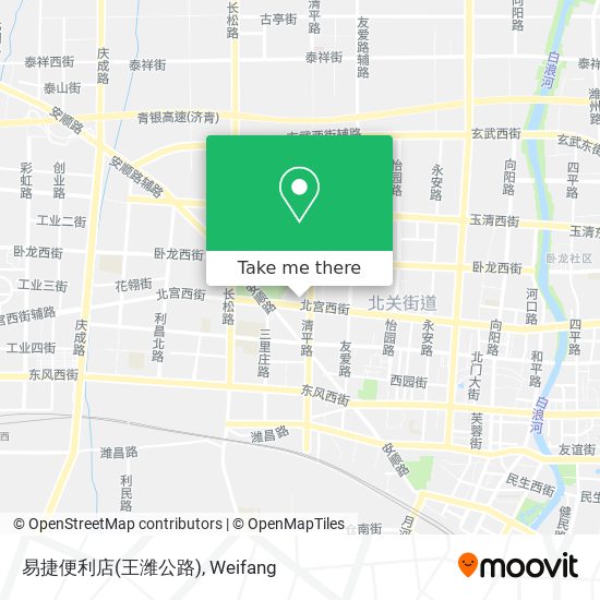 易捷便利店(王潍公路) map