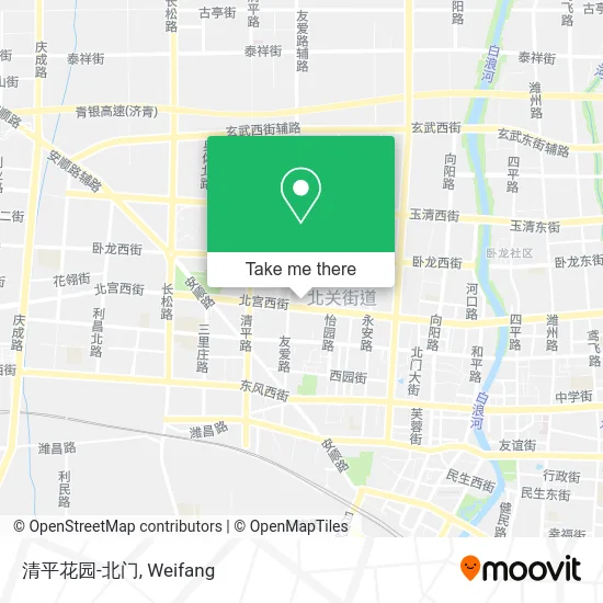 清平花园-北门 map