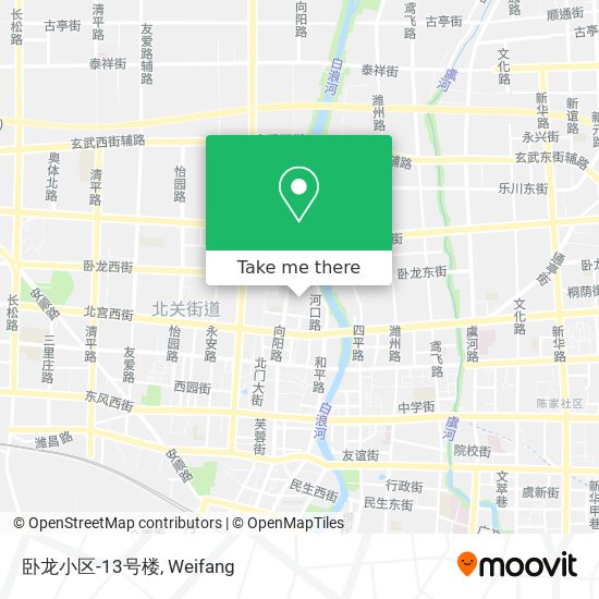 卧龙小区-13号楼 map
