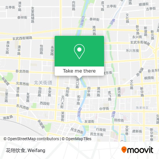 花翎饮食 map