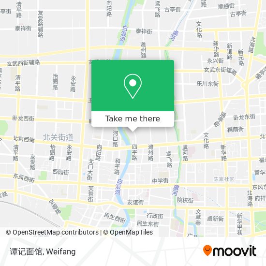 谭记面馆 map