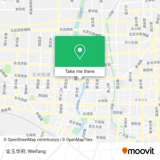 金玉华府 map