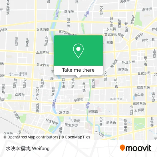水映幸福城 map