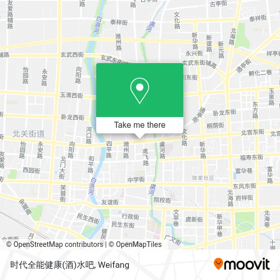 时代全能健康(酒)水吧 map