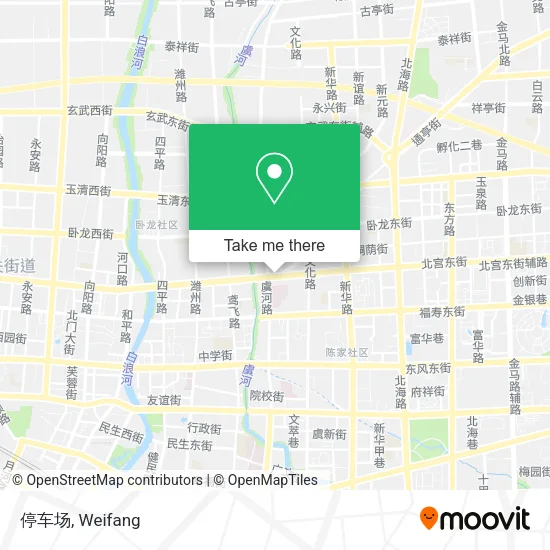 停车场 map