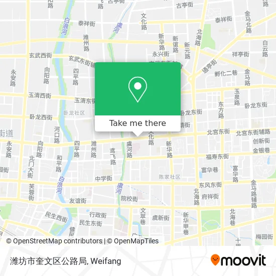 潍坊市奎文区公路局 map