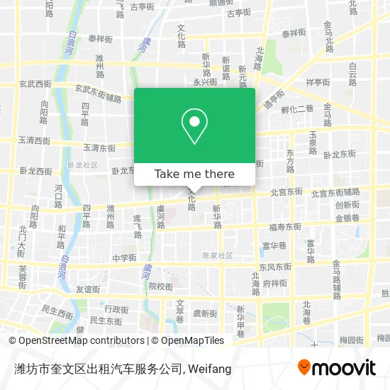 潍坊市奎文区出租汽车服务公司 map