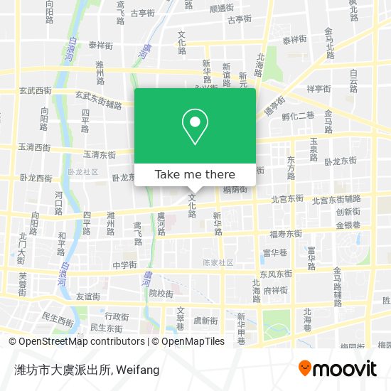 潍坊市大虞派出所 map