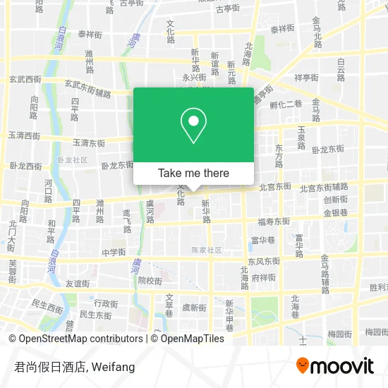 君尚假日酒店 map