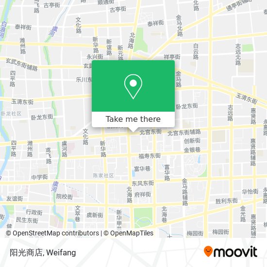 阳光商店 map